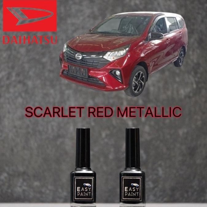 Cat Oles Dark Red Mica Metalic Toyota Agya Calya Daihatsu Sigra Merah  Terbaru