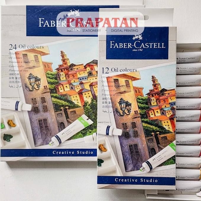 

Premium Cat Minyak Set Faber Castell 9ml | Oil Color Set | Creative Studio