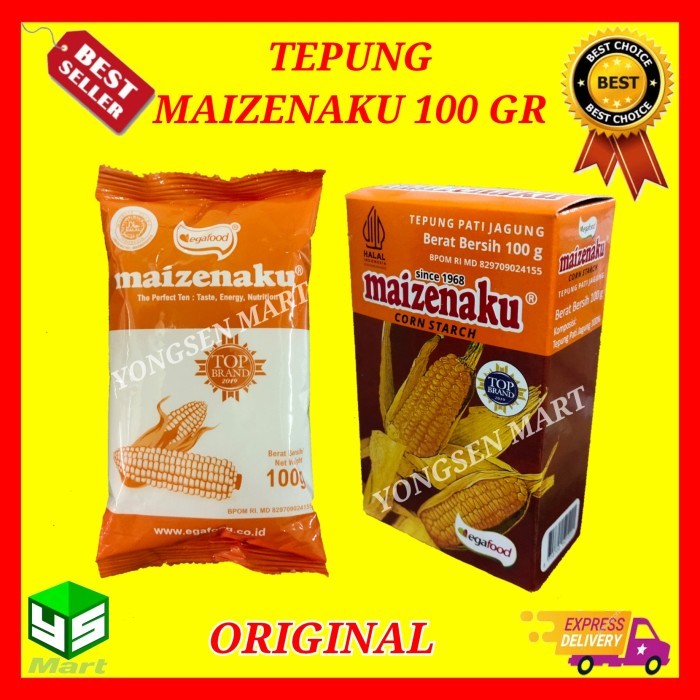 

Tepung maizenaku 300gr , pati jagung corn starch maizena 300 gram