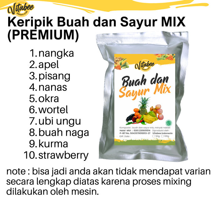 

PROMO Fiona Keripik Buah dan Sayur - Apel Nangka Wortel Okra Labu Buncis