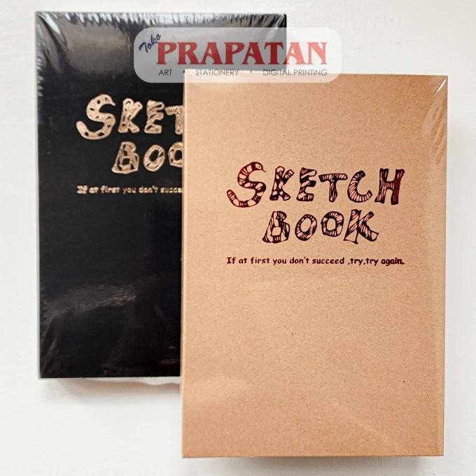 

New Arrival Potentate A5 Exposed Stitch Bound Sketchbook | Buku Gambar