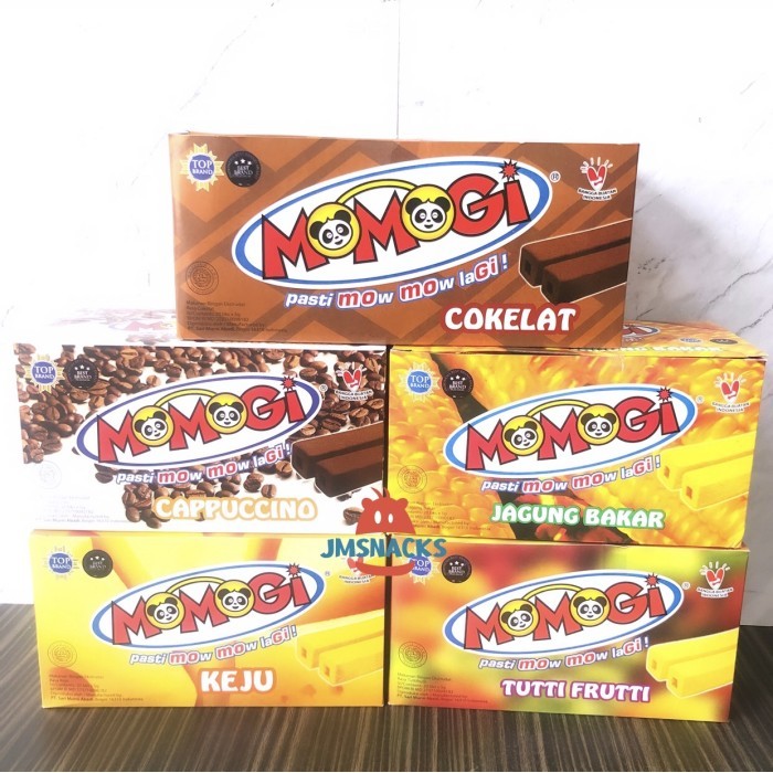 

TERUJI [PROMO!!] Momogi Snack 1box (20pcs x 6gram) - Cemilan nikmat termurah