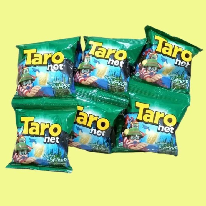 

GRATIS ONGKIR Taro SEAWEED Snack [10 pcs/renceng]