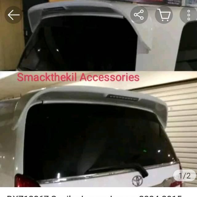 Spoiler Innova 2005-2015 Luxury