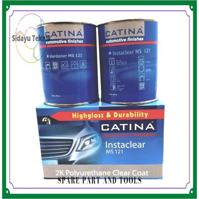 Pernis Catina Clear Coat Gloss Ms 121 Diskon