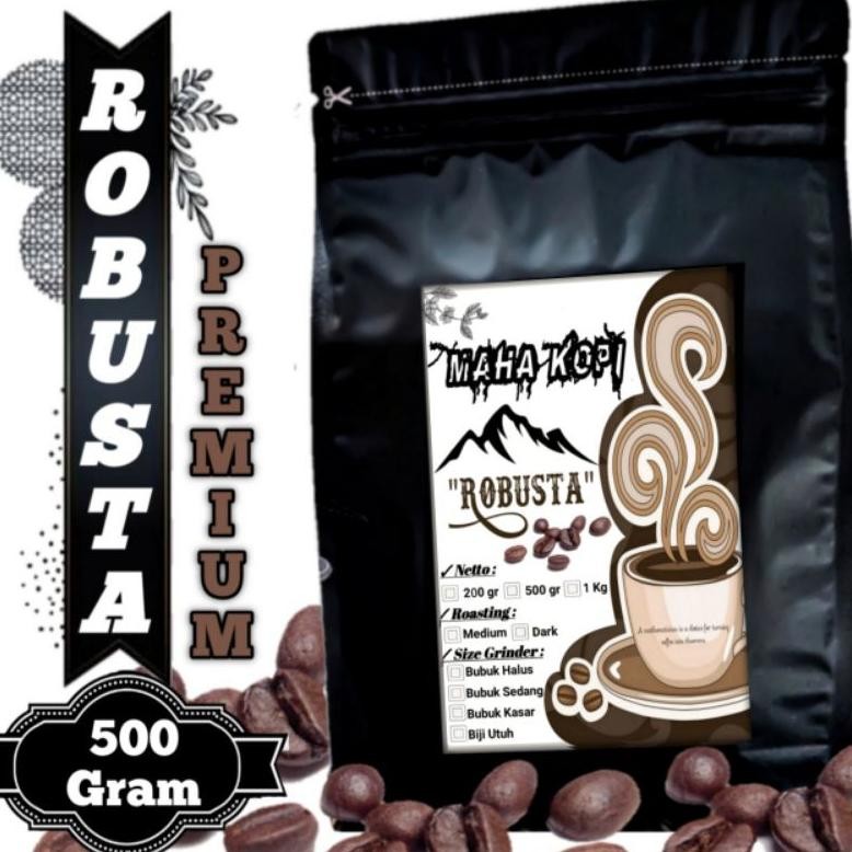 

Ready Bubuk Kopi Robusta 500 Gr Asli Tanpa Campuran Dikirim Hari Ini