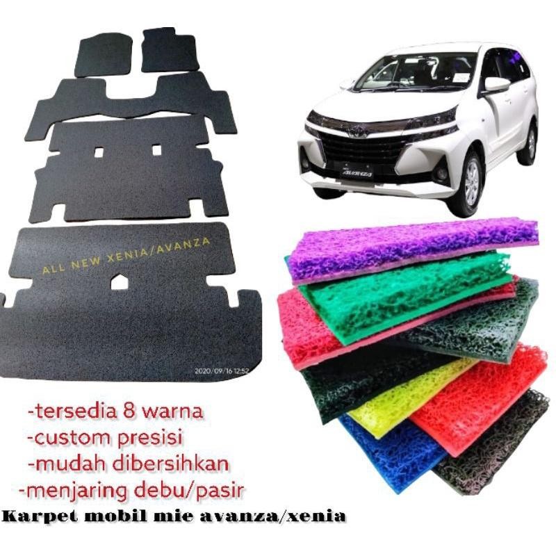 Karpet Mobil Mie Avanza Xenia Full Bagasi 2004-2023
