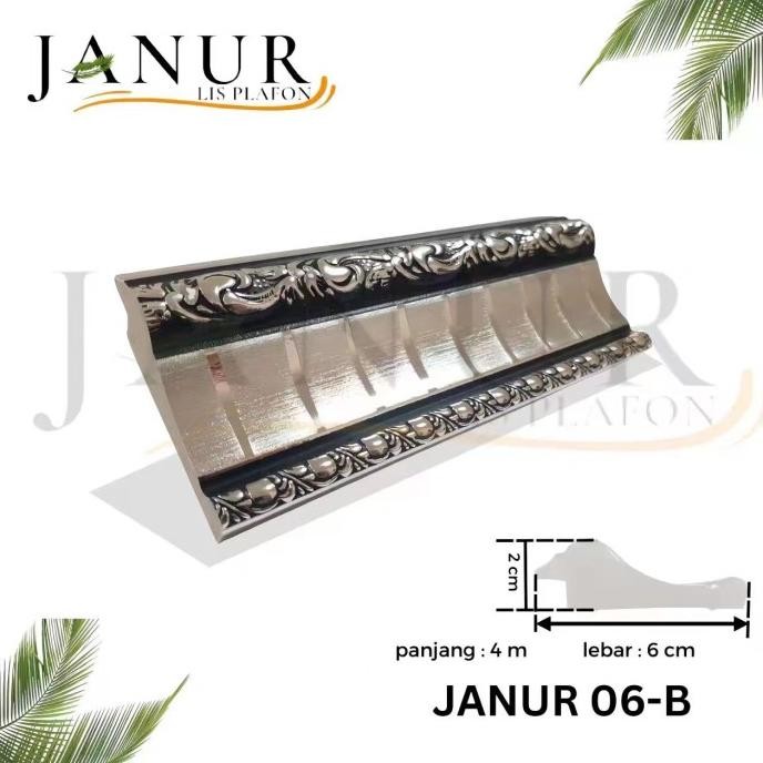 LIS PLAFON PVC MOTIF / LIS PIGURA MOTIF + L 6'CM X P 4'M /BATANG