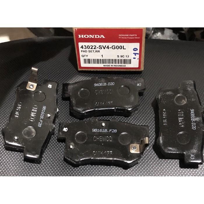 Kampas Rem Belakang Crv 2013-2016, Crv Gen 4 Original