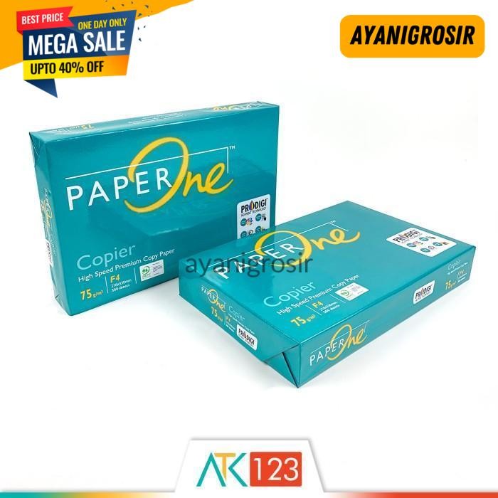 

HOT DEAL KERTAS HVS F4 75 GSM - PAPER ONE BY AYANI GROSIR !!