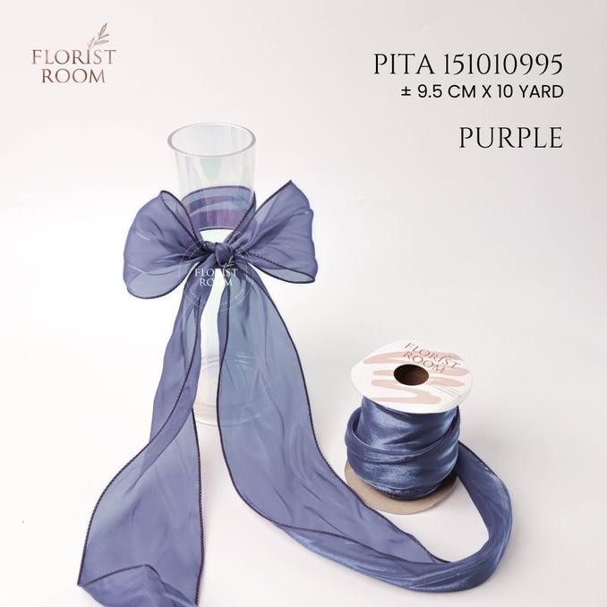 

Pita Organza 9,5Cm X 10Yard 151010995 - Big Ribbon Wedding Decoration