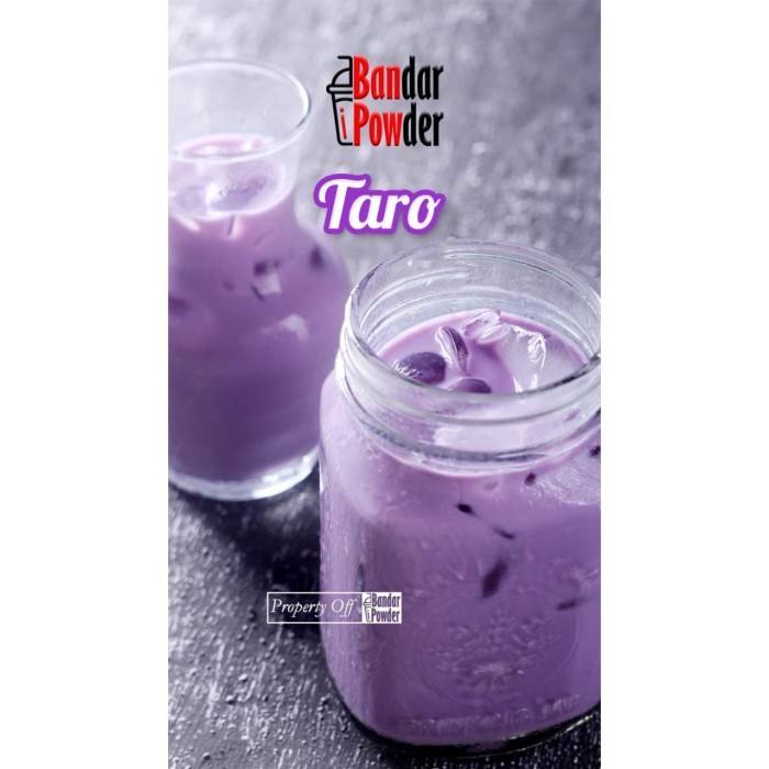 

Bubuk Taro 500Gr - Serbuk Numan Ubi Ungu - Bandar Powder