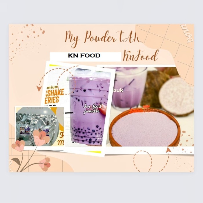 

Powder Rasa Taro 1Kg Taro Powder - Bubuk Numan Taro Talas