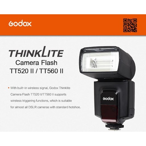Flash Godox TT520 II Flash Kamera