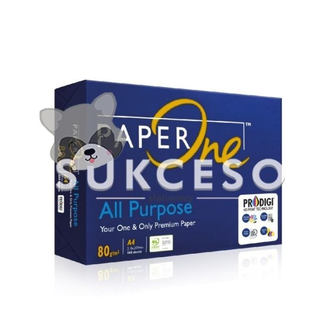 

Sale Paper One A4 80Gr Kertas Hvs Print Fotocopy