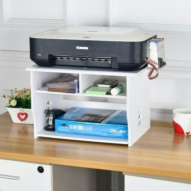 

Meja printer bluetooth laserjet portable Rak buku hvs a4 serbaguna FS