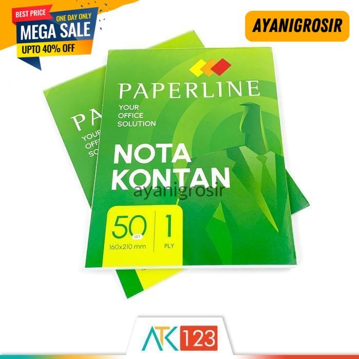 

BEST SELLER NOTA KONTAN PAPERLINE BESAR 1 PLY (NK B1) BY AYANI GROSIR !!