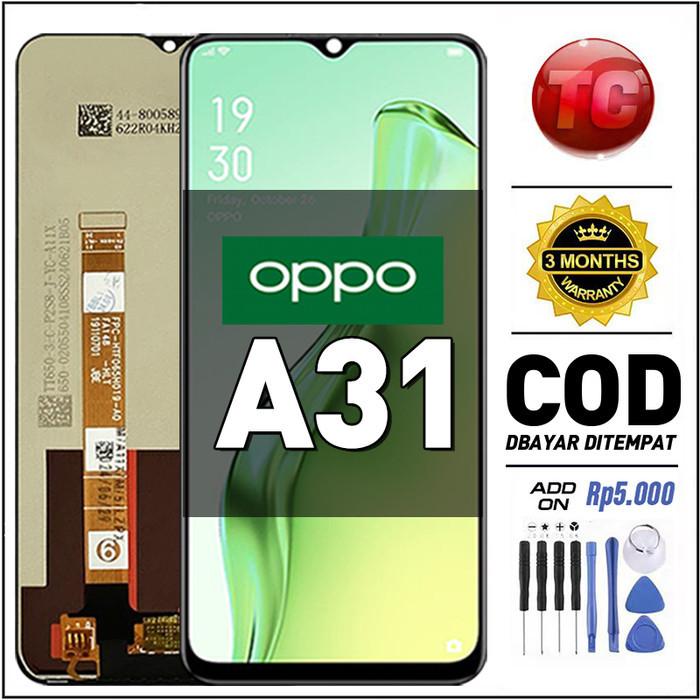 LCD OPPO A31 Original Touchscreen ori asli