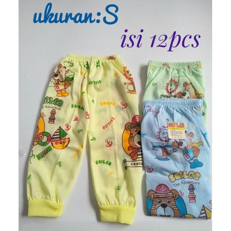 1 LUSIN celana panjang bayi ukuran S-XL