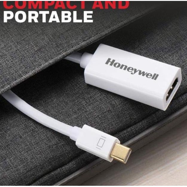

Honeywell Adaptor HDMI to Mini Display port Cable White Garansi Resmi