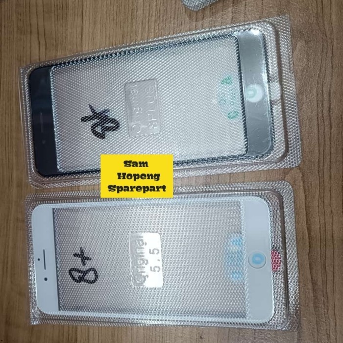 KACA LCD / KACA TOUCHSCREEN / GLASS + FRAME + OCA IPHONE 8 PLUS