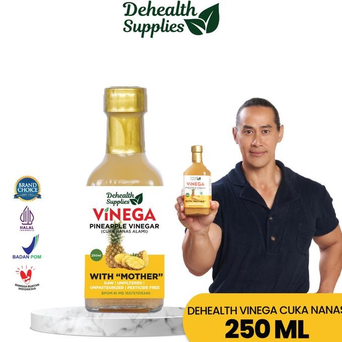 

Dehealth Pineapple Vinegar Cuka Apel Nanas 250 ML