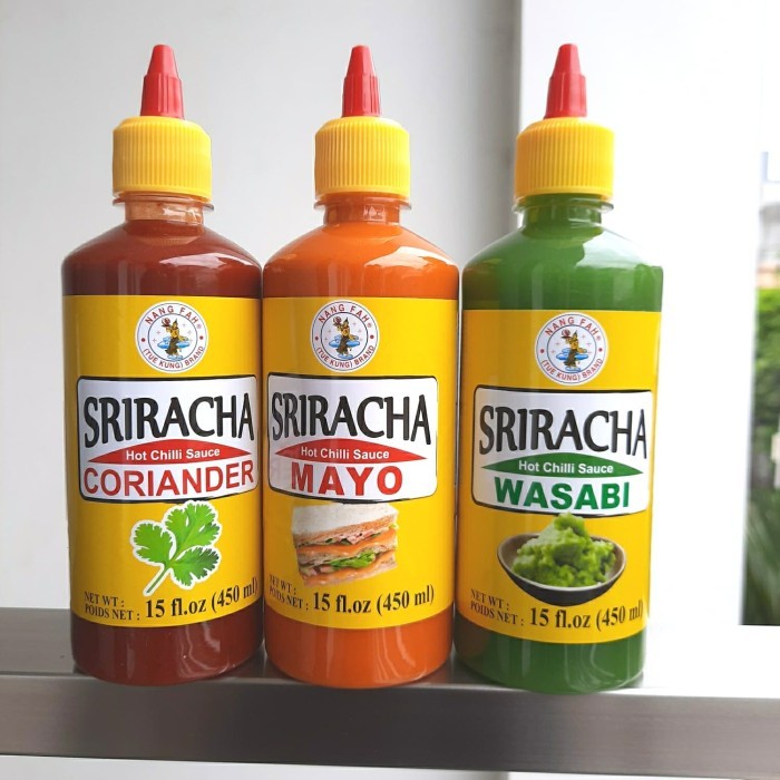 

[ Thailand] Nangfah Sriracha Hot Chili Sauce 450 Ml Saos Sambal