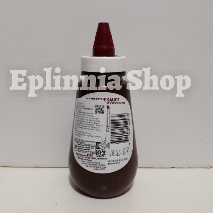 

Masterfoods Master Foods Barbecue Sauce 250 Gr - Saus Bbq
