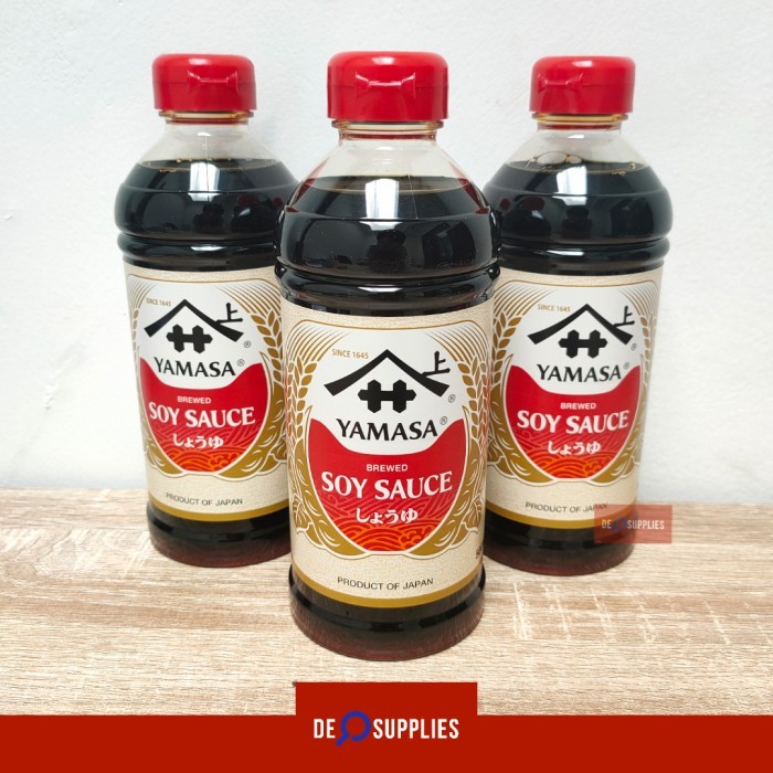 

Kecap Yamasa Soy Sauce 500Ml- Shoyu Brewed Jepang Asin Kedelai