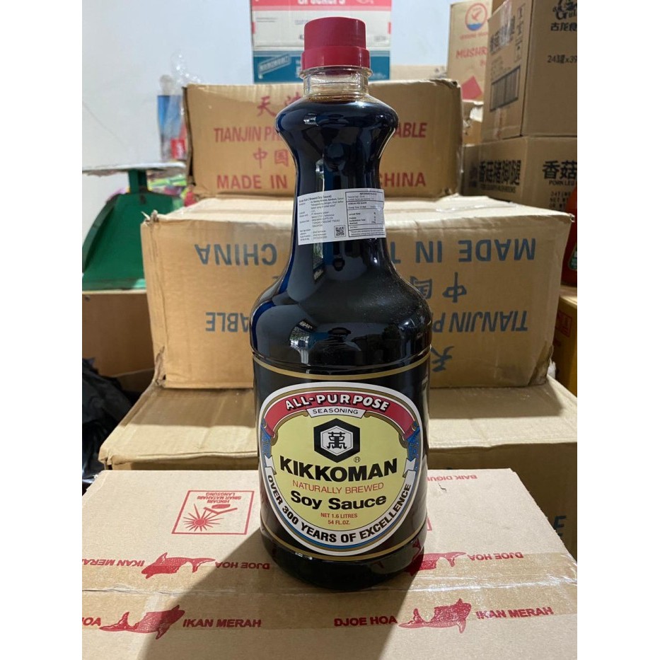 

Kikkoman Soy Sauce / Kecap Asin Jepang 1.6 Liter