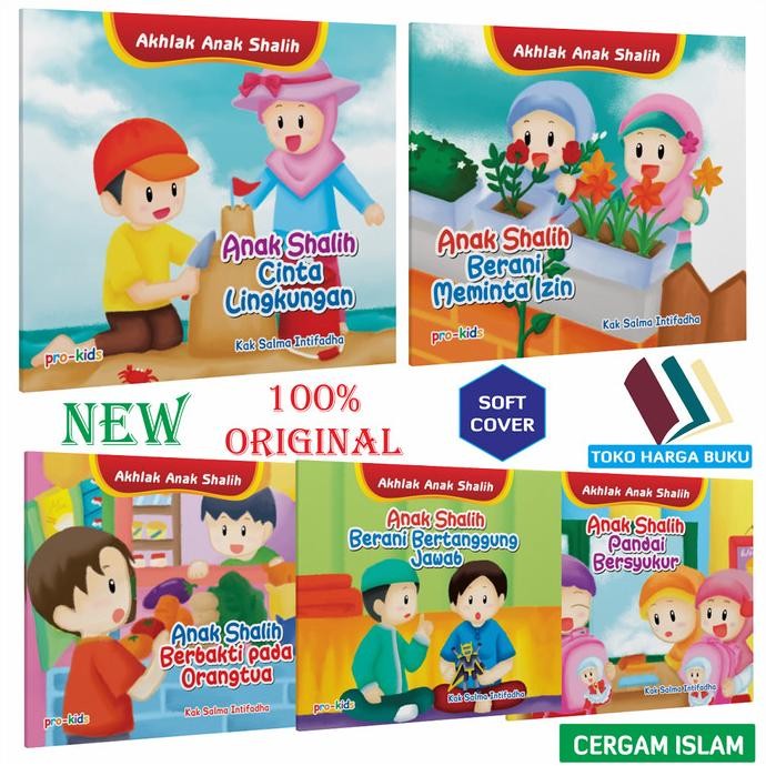 

Paket Akhlak Anak Shalih Seri 2 TERBARU 5 Buku - Penerbit Pro Kids