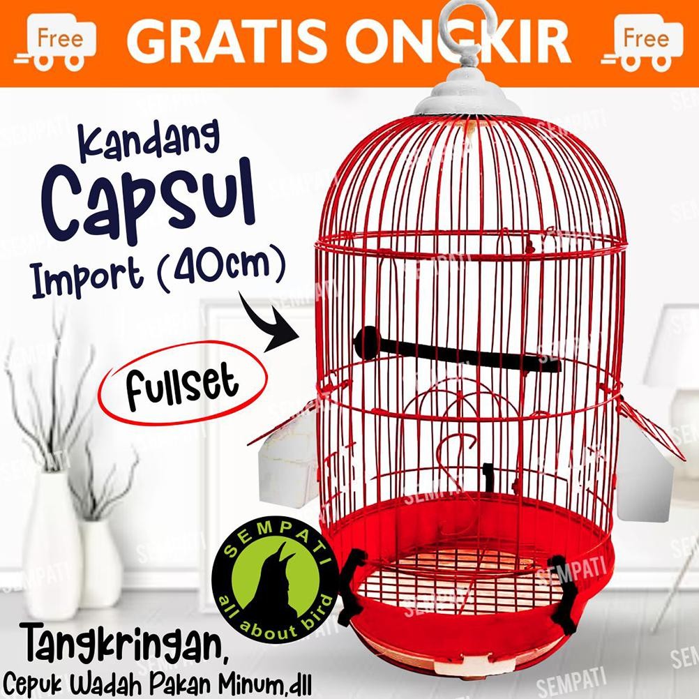 Sangkar Kandang Burung Lovebird Kenari Pleci Cucak Kolibri Dayang Bird Cage Sangkar Kandang Burung K
