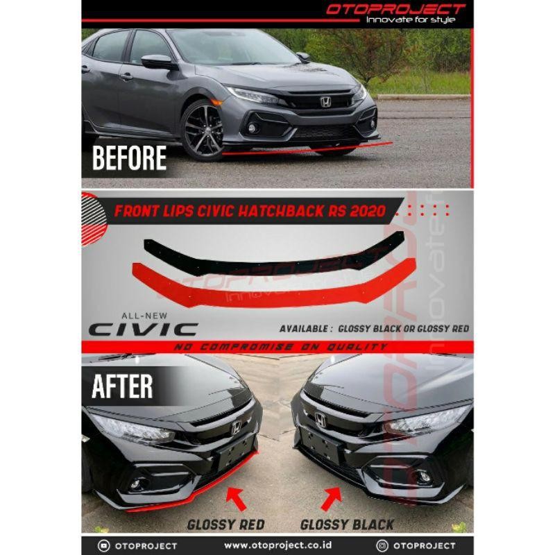 Front Lips Bumper All New Civic Turbo Hatchback Rs 2020 Lips Bumper