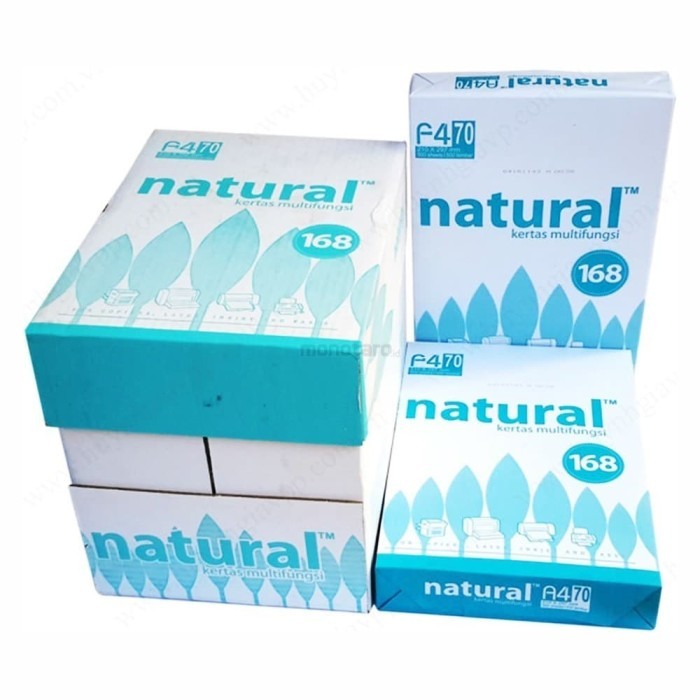 

TERMURAH - kertas Hvs F4 Natural 70 gram (khusus Gojek)