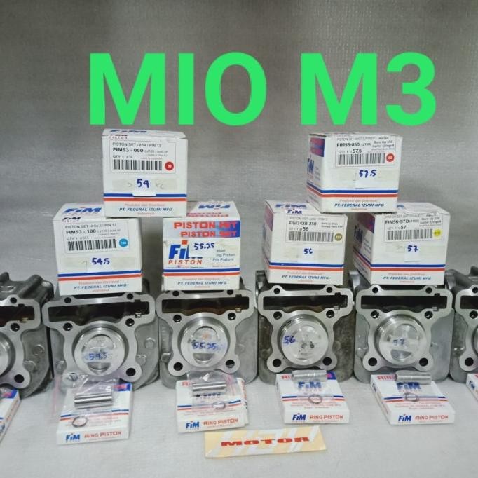 blok seher seher Fim UK 54-54.5-55.25-56-57-57.5 pin all-13 Mio M3