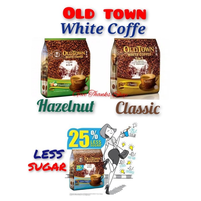 

Terlaris Oldtown White Coffee Hazelnut - Classic 3 In 1 Malaysia