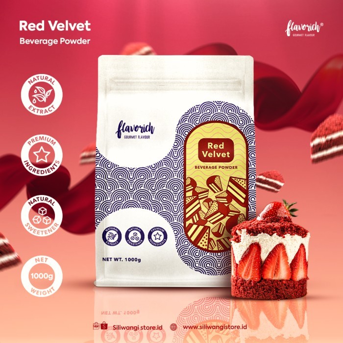 

Ready Stock Red Velvet Powder By Flavorich