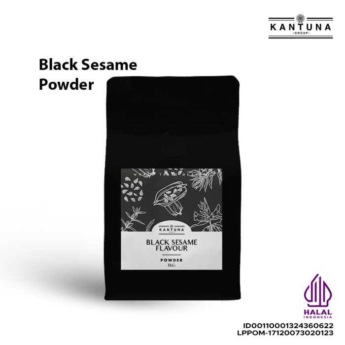 

Ready Stock Kantuna Black Sesame Powder - Rasa Black Sesame Cafe/Kafe/Bisnis