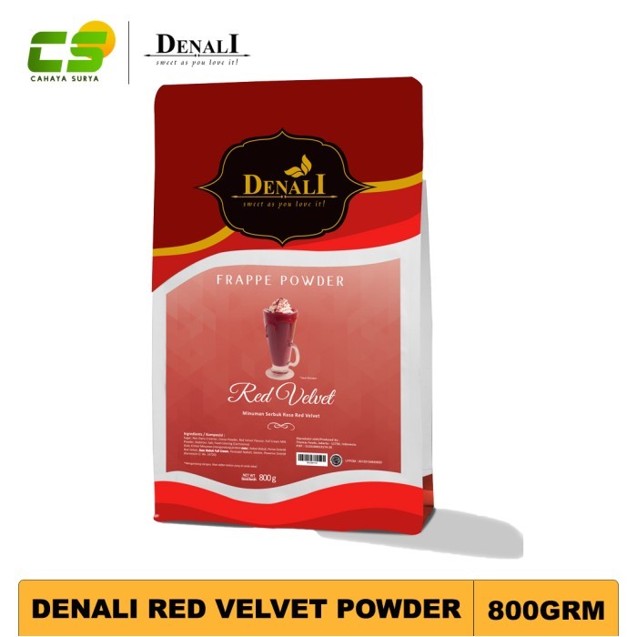 

Best Seller Denali Powder / Bubuk Minuman - Red Velvet 800 Gr