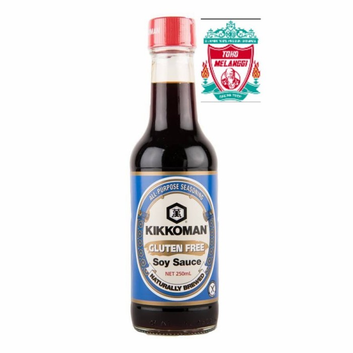 

Ready Stock Kikkoman Soy Sauce Gluten Free 250 Ml Kikoman 250Ml