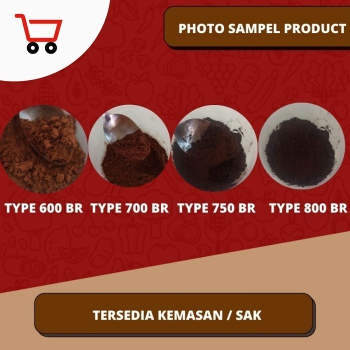

Best Seller Bromo Kakao Powder Br 700 Classic Dark Coklat 100% Asli Cokelat Bubuk