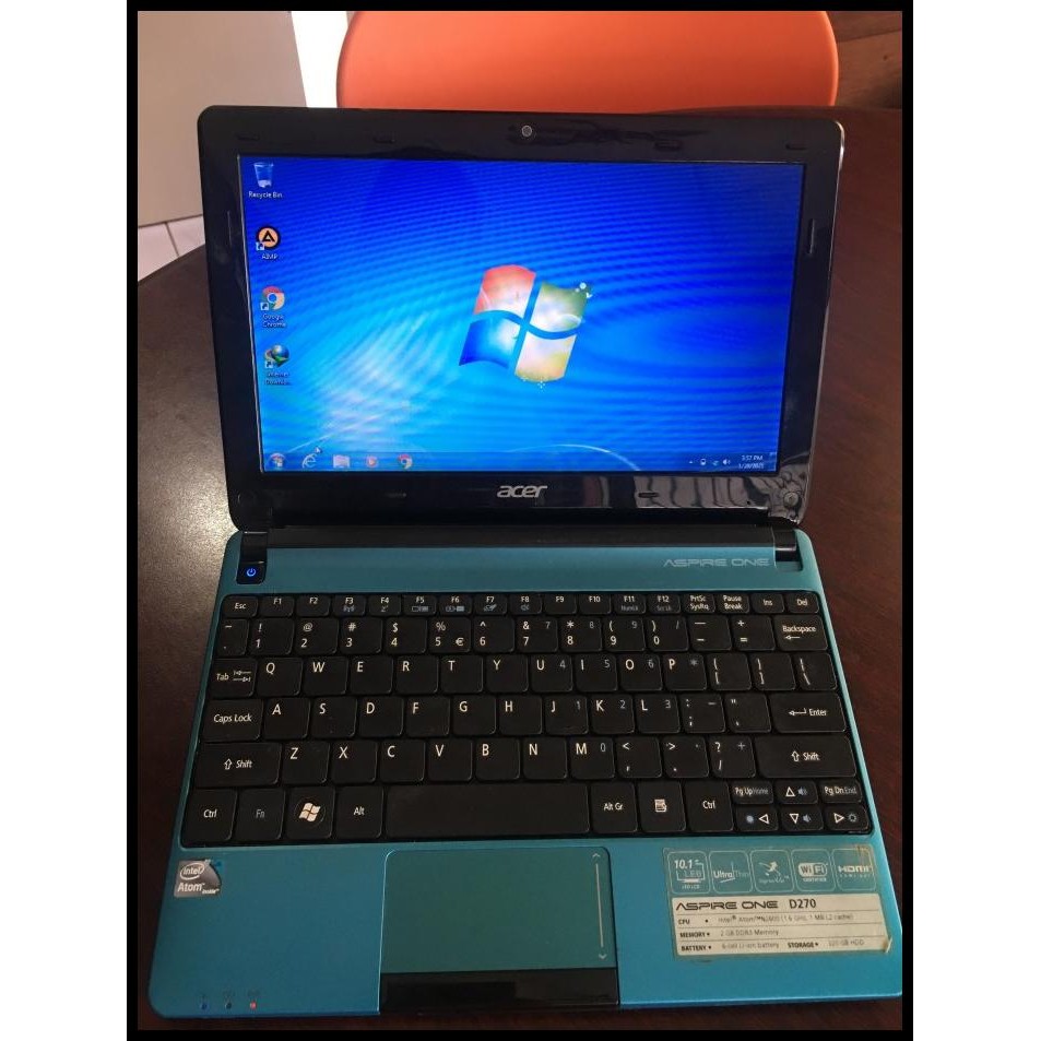 NOTEBOOK ACER ASPIRE ONE D270 BEKAS/ SECOND