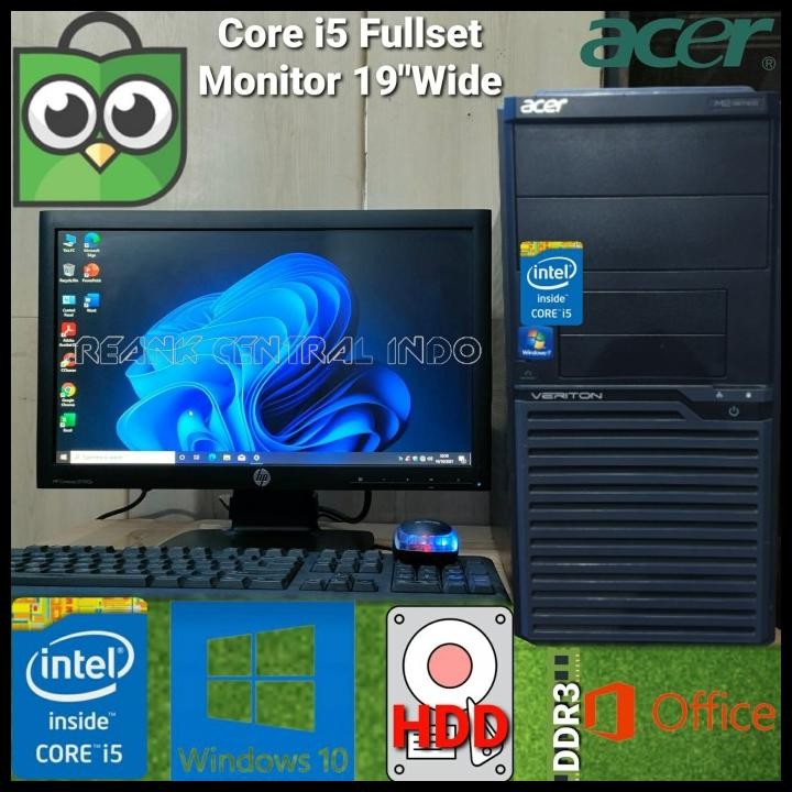 PC KOMPUTER ACER CORE I5 FULLSET