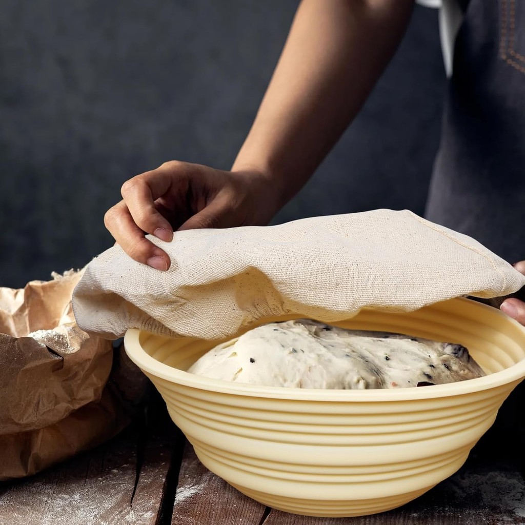 

Banneton Basket Silicone Proofing Dough Wadah Adonan Roti Bulat - RD-9 - Kuning | PBV