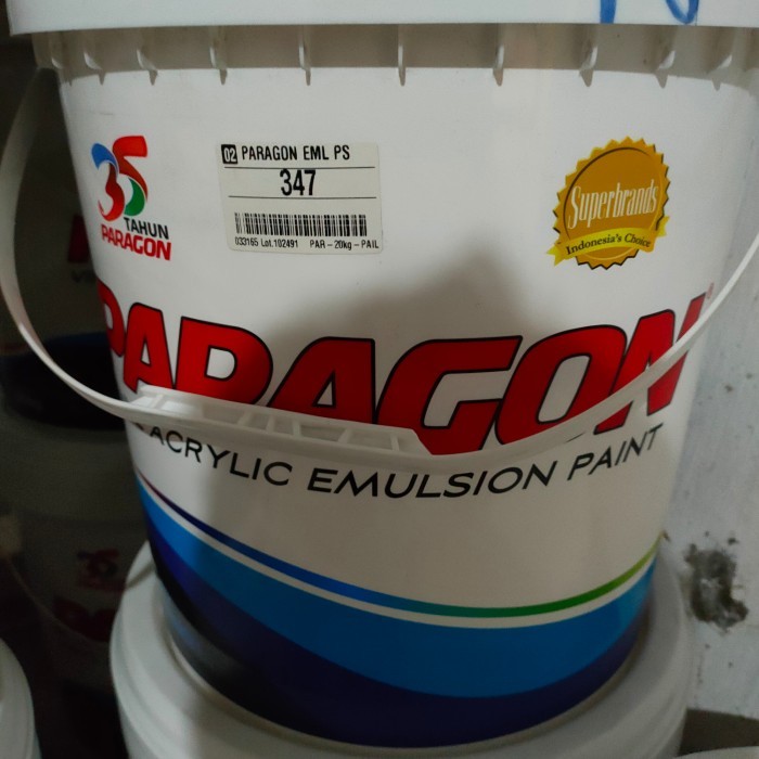 cat tembok paragon 20 kg pail