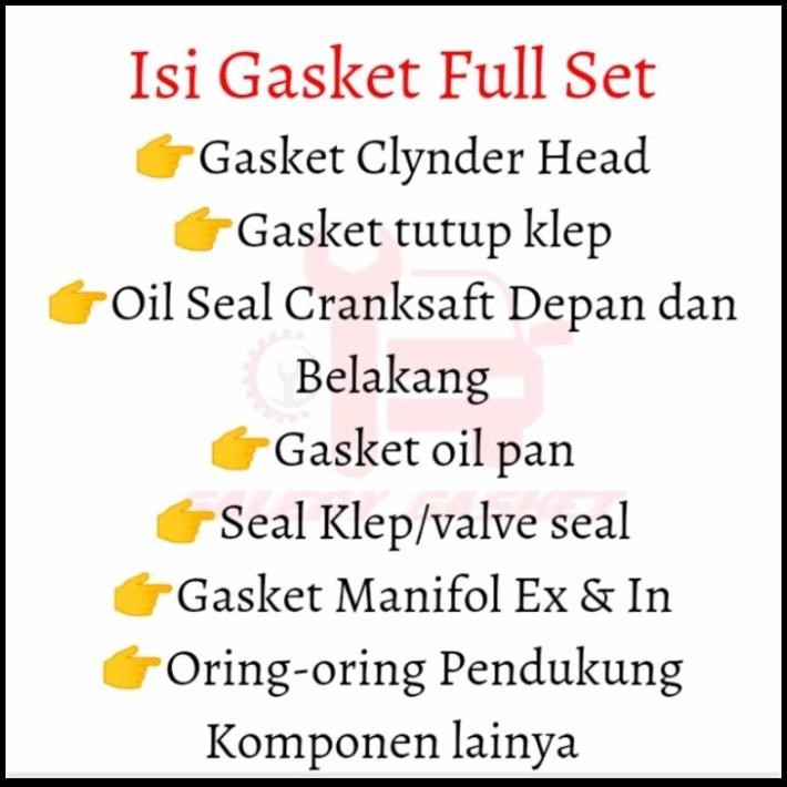 GASKET PAKING SET MITSHUBISI GRANDIS 2400CC PAKING SET GRANDIS 2400CC
