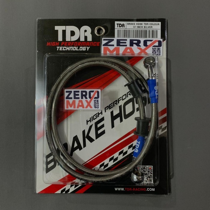 Terbaru Selang Rem Tdr 37Inch 93Cm Silver Beat Karbu Beat Fi Esp Spacy Fi