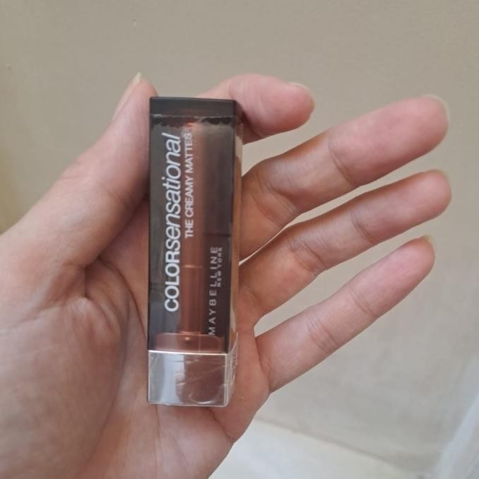 Lipstick Maybelline Color sensational 504 Touch of nude creamy mattes