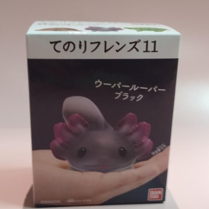 Bandai Tenori Friends Vol 11 -Reptiles / Amphibians Figure -Black Axolotl