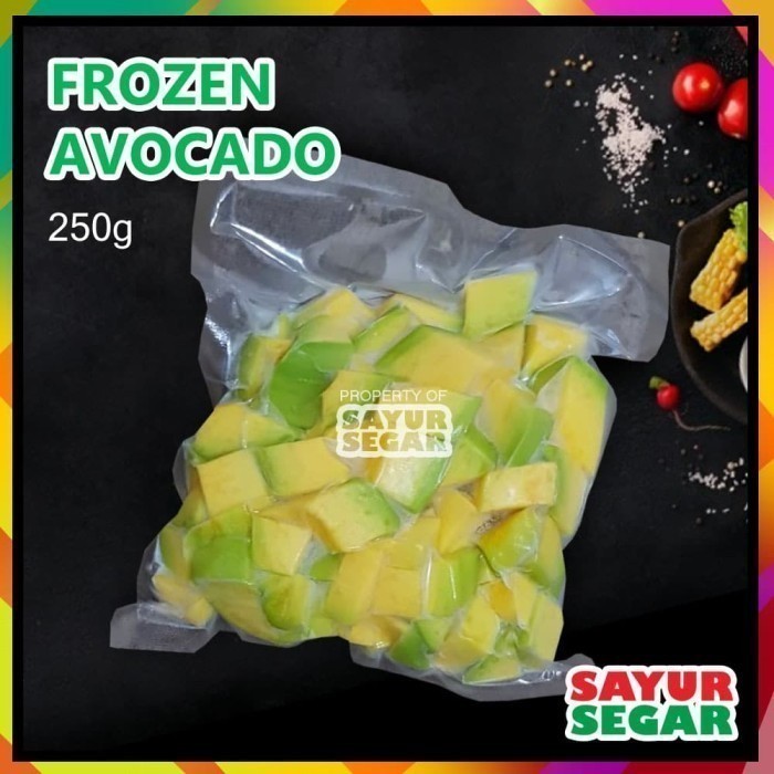 

Frozen Avocado - Alpukat Mentega Beku [250G]